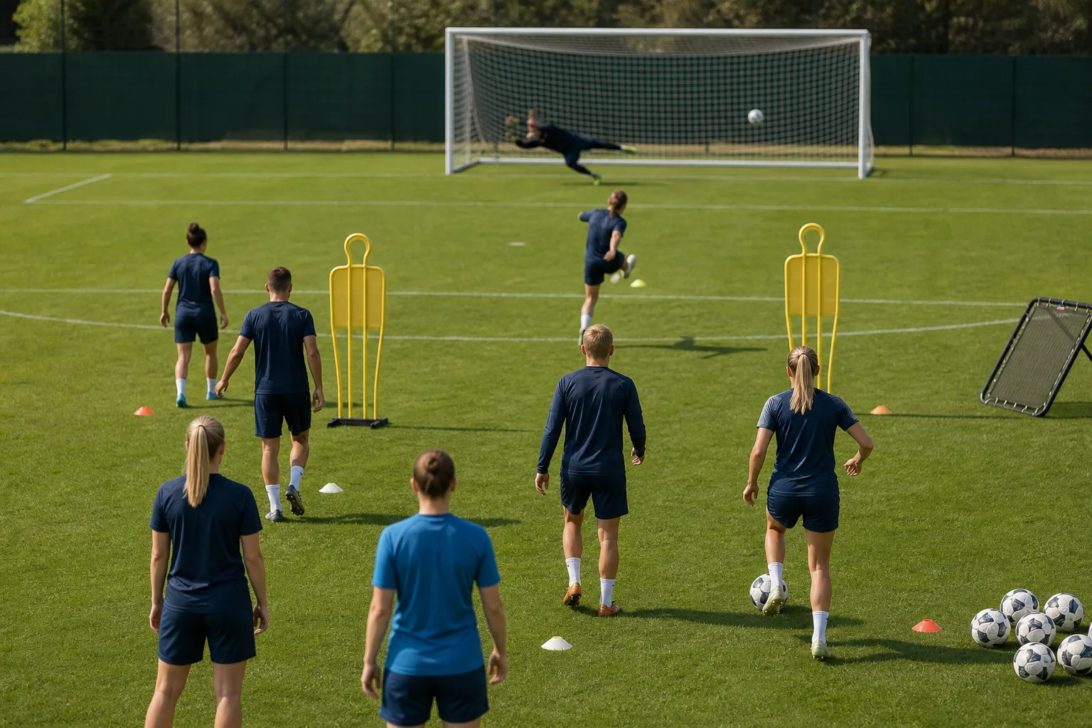 Exercice de finition football : construire des situations qui font vraiment marquer