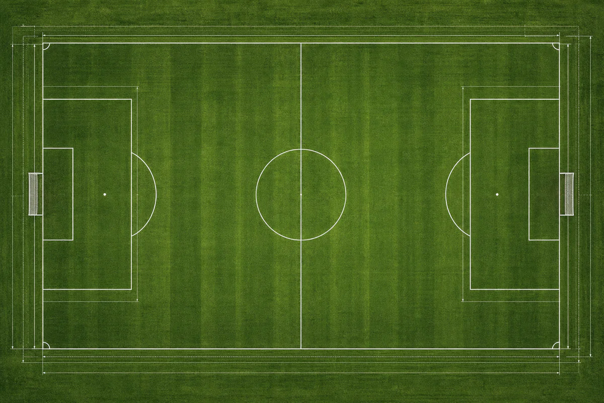 La taille d'un terrain de football n'est pas aussi fixe qu'on le croit