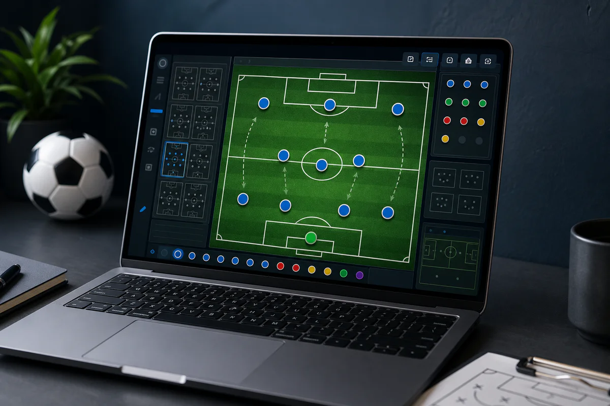 Site pour créer sa compo d'équipe de football : top 5 2026